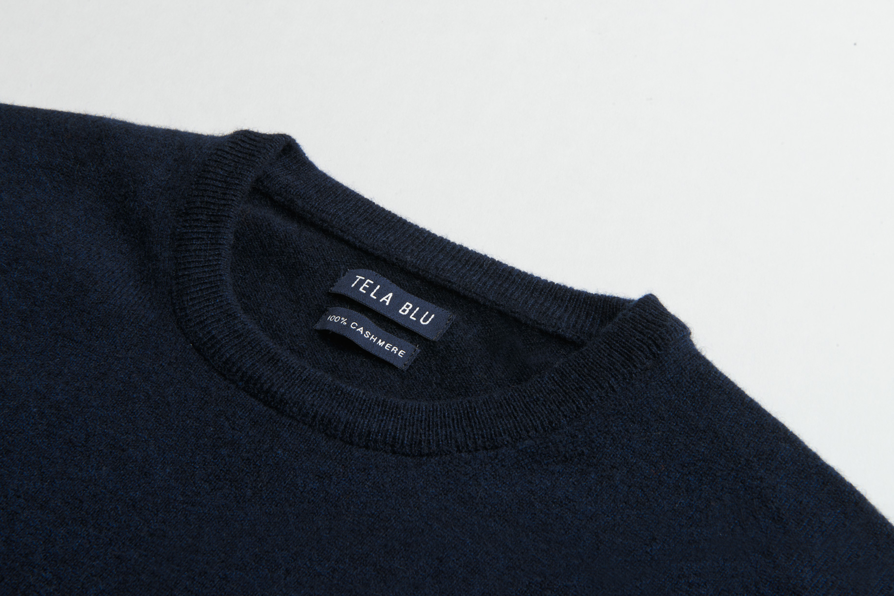 cashmere tela blu