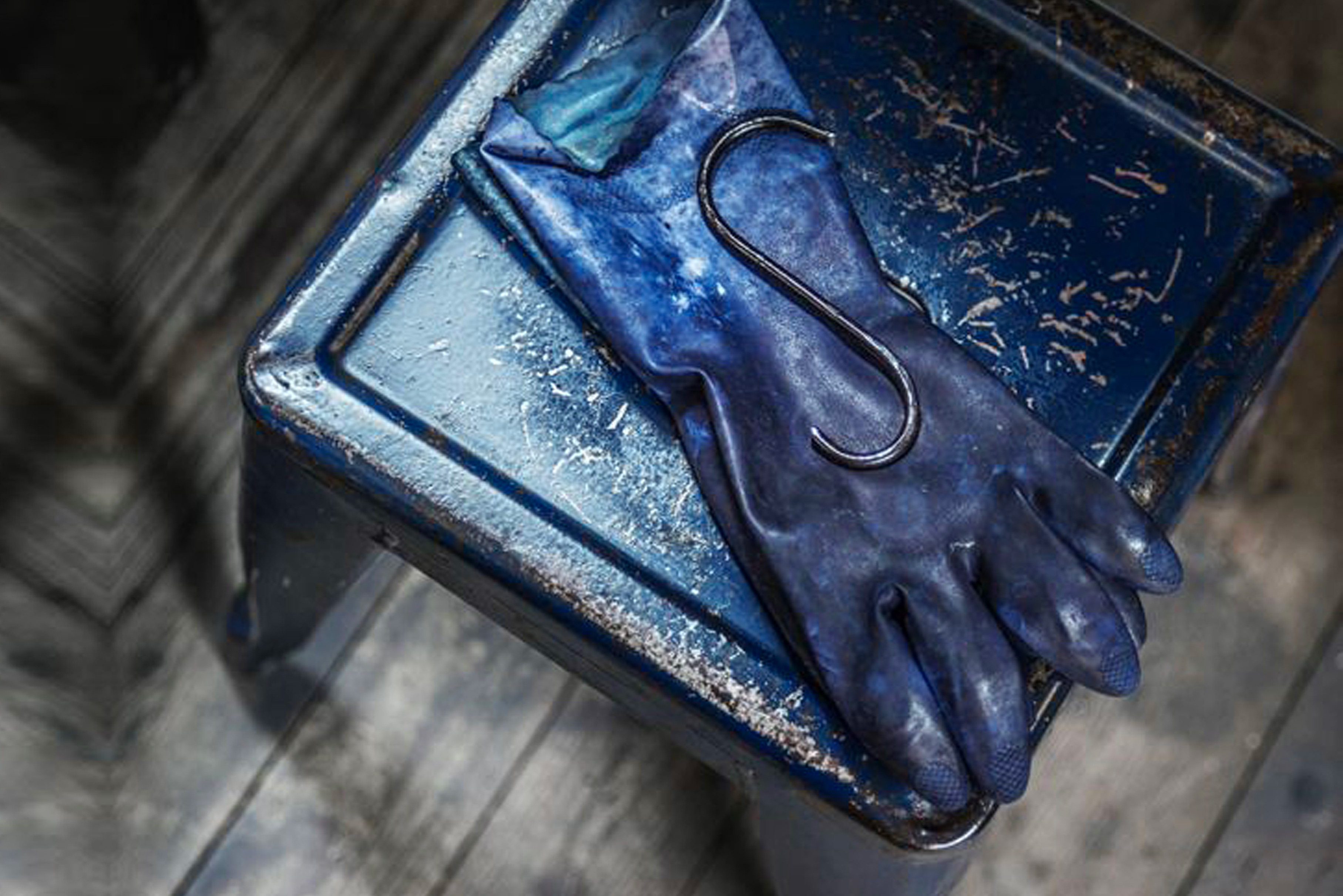 Giricollo in lana di Tela Blu