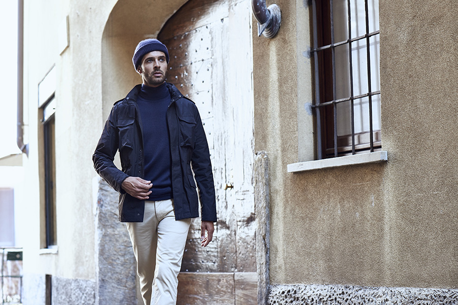 maglia dolcevita merino extrafine